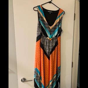 Floor length maxi summer dress